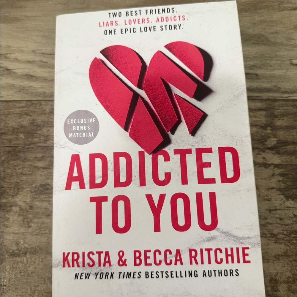 Addicted to You by Krista & Becca Ritchie - Red Cover